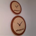 ساعت دیواری فانتزی چوبی - تصویر 4