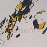 نقشه جهان لومین دیزاین